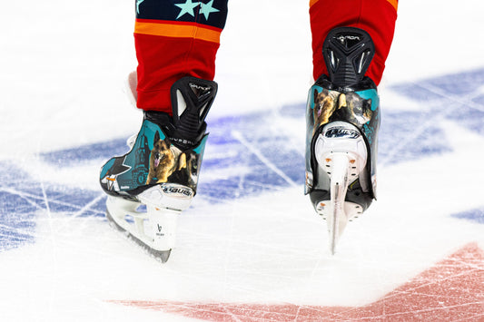 Poturalski Makes a Statement with Custom SkateSkins® at AHL All-Star Game