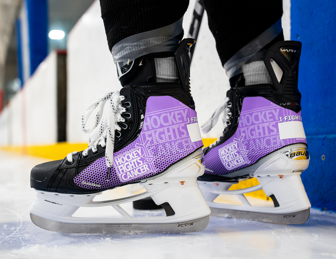 SkateSkins® Partners with the NHL’s Hockey Fights Cancer Initiative